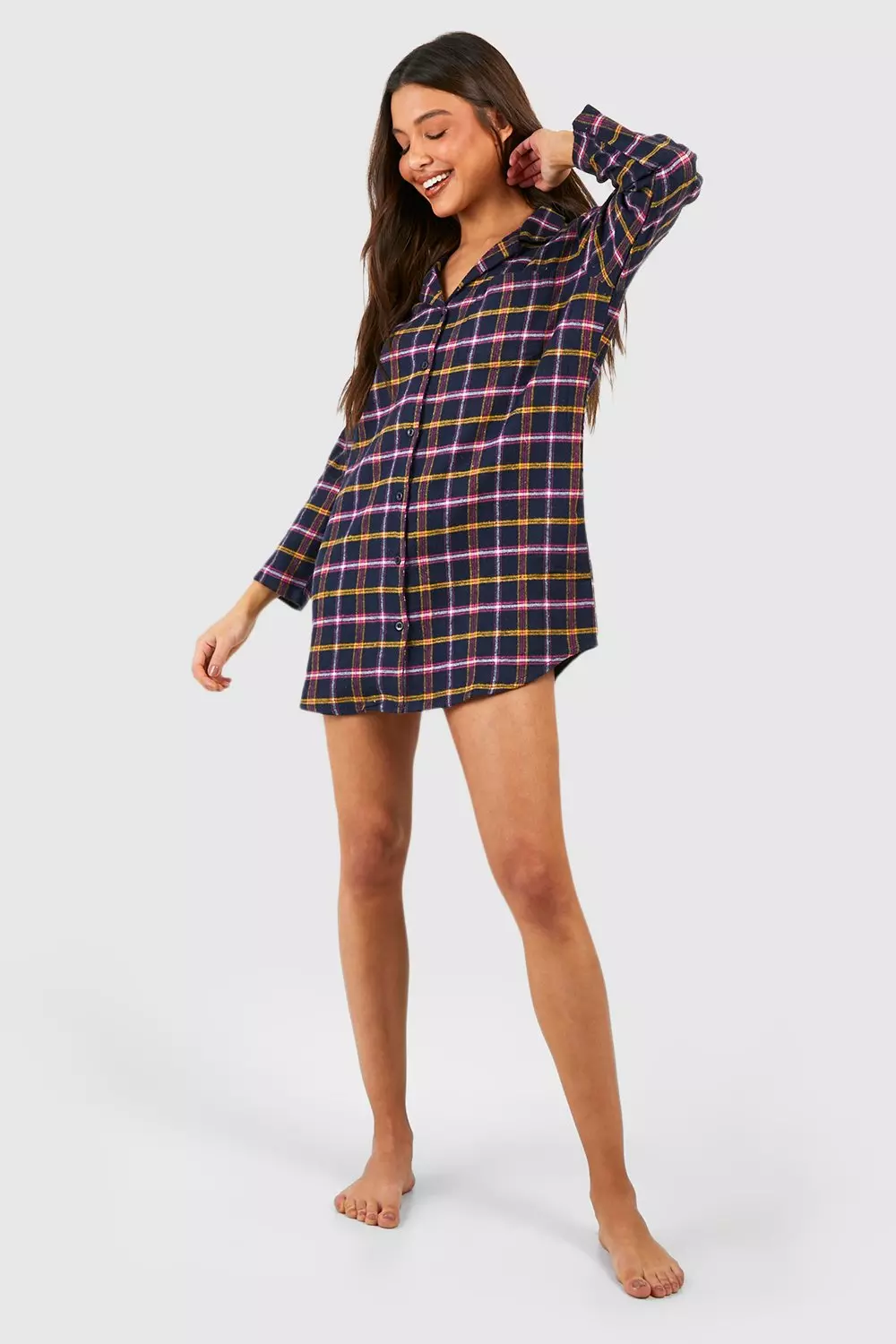 Navy sleep shirt hotsell