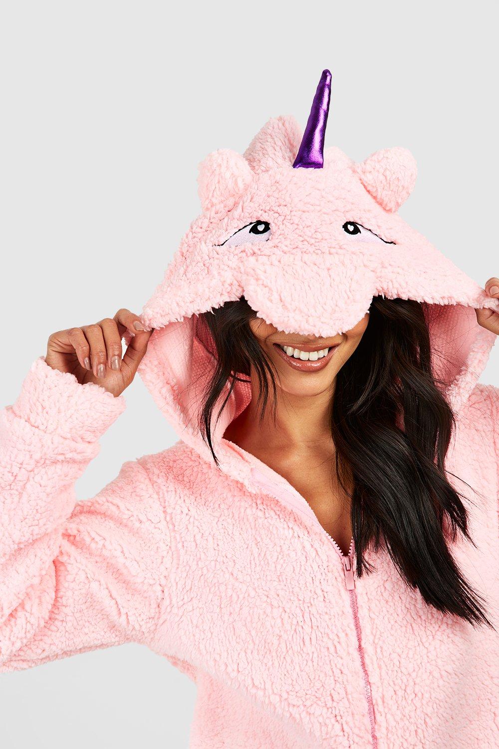 Unicorn fleece sales onesie