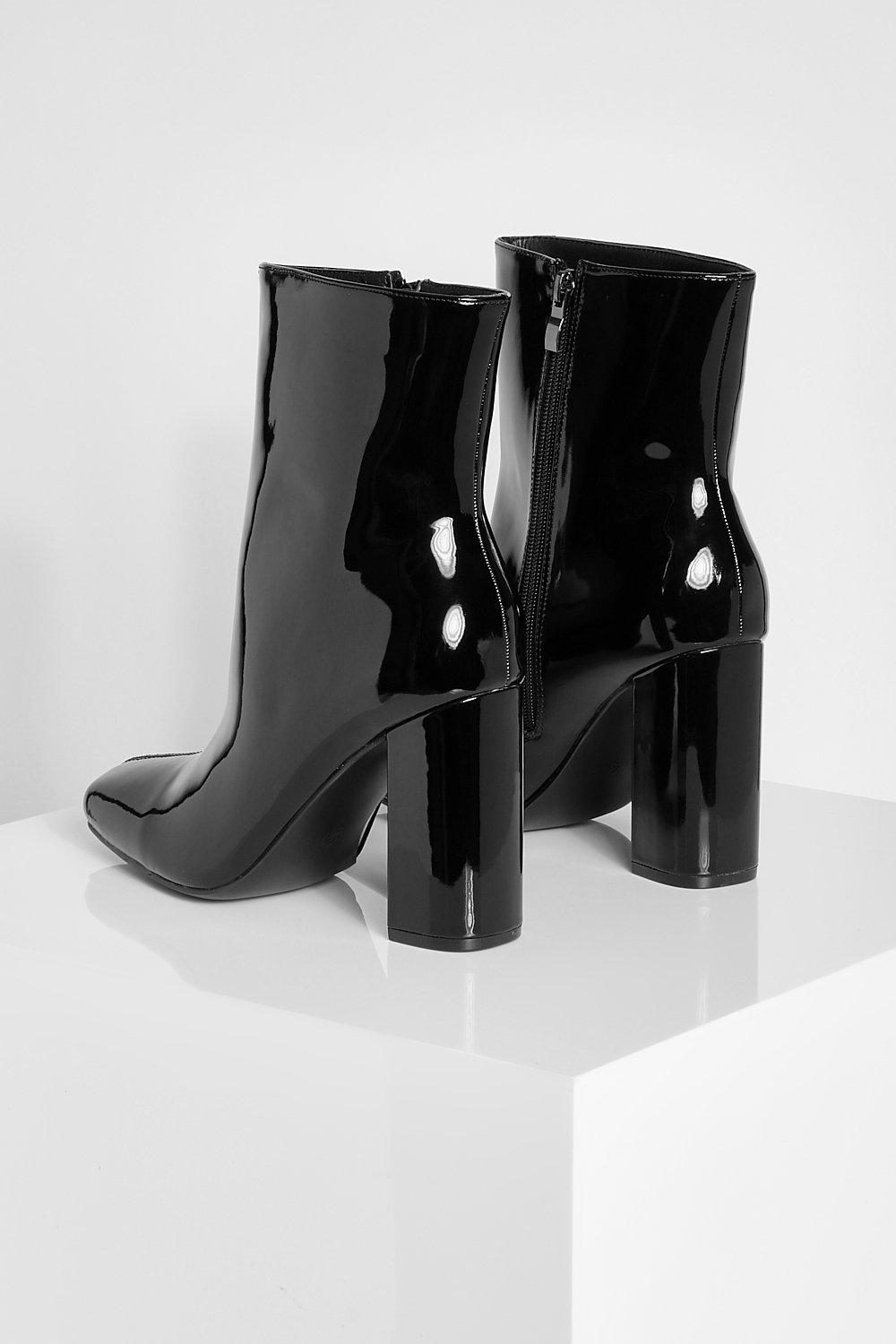 Bottines en vinyle hot sale