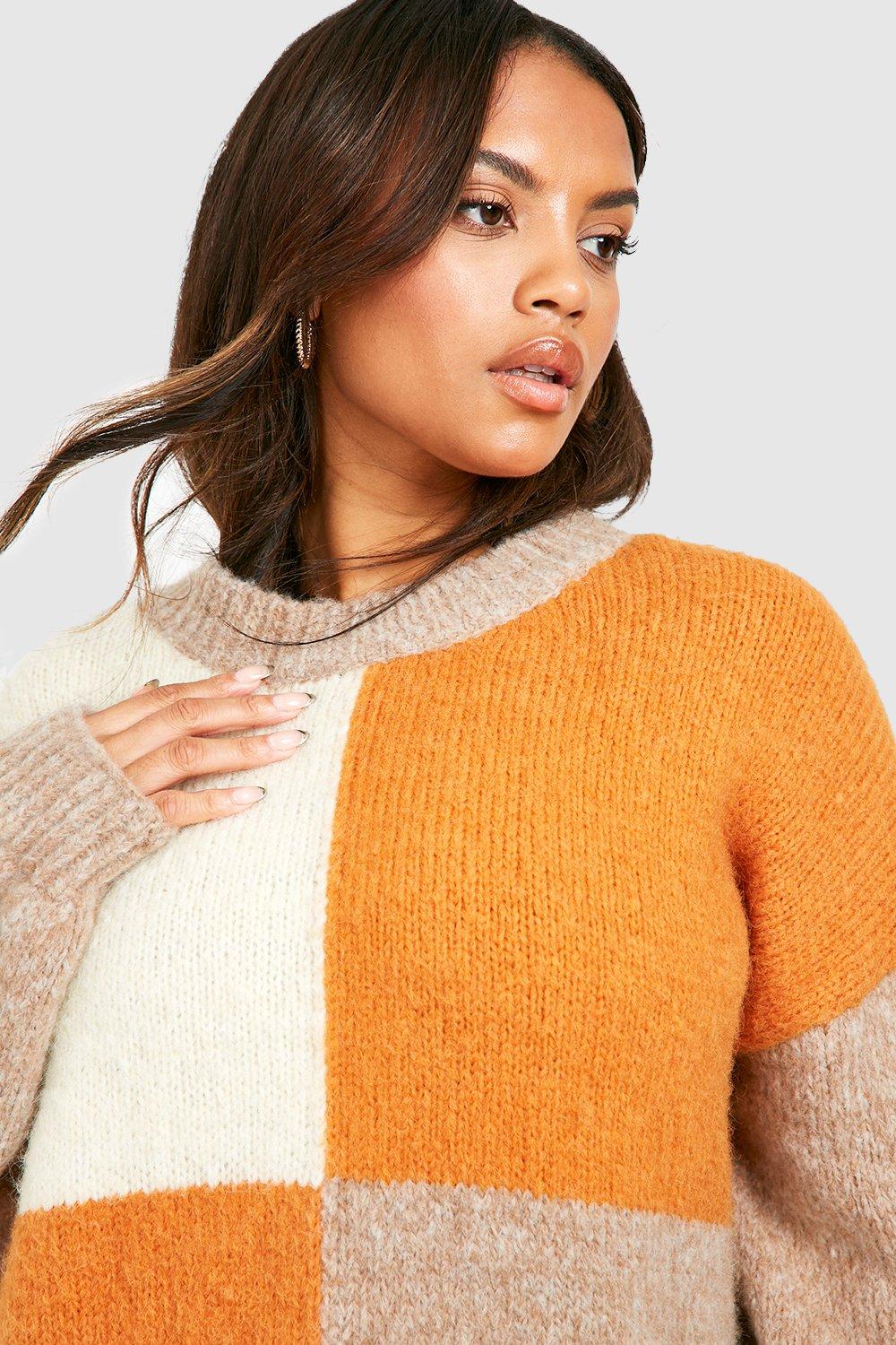 Pull color block hotsell femme