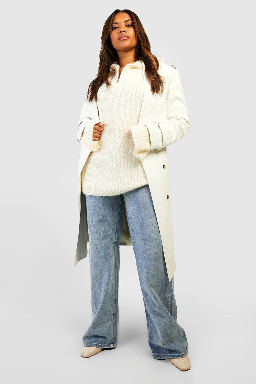 Fluffy half best sale zip sweater