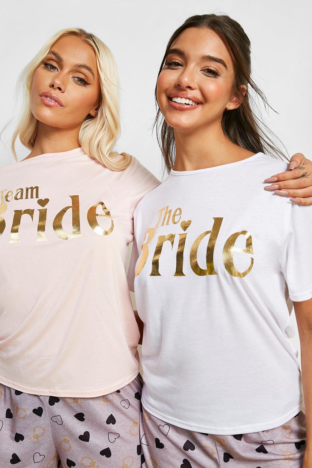 Boohoo hot sale bride tshirt