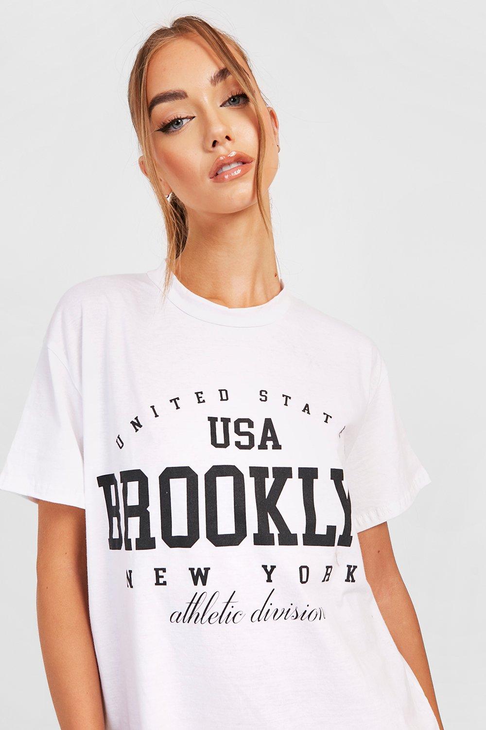 Brooklyn t 2025 shirt dress