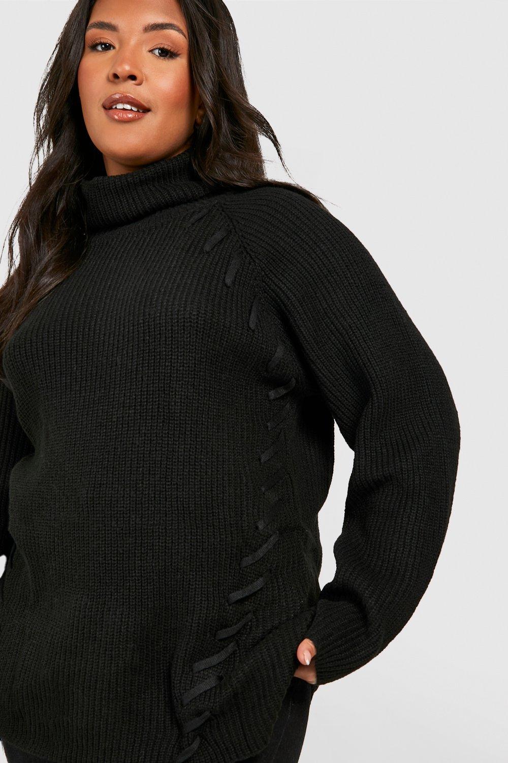 Ladies black turtleneck outlet jumper