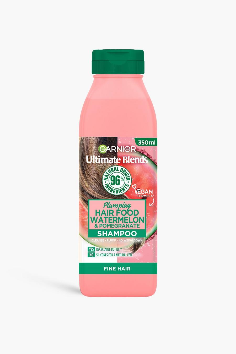 Pink Garnier Watermelon Hair Food Shampoo 350ML image number 1