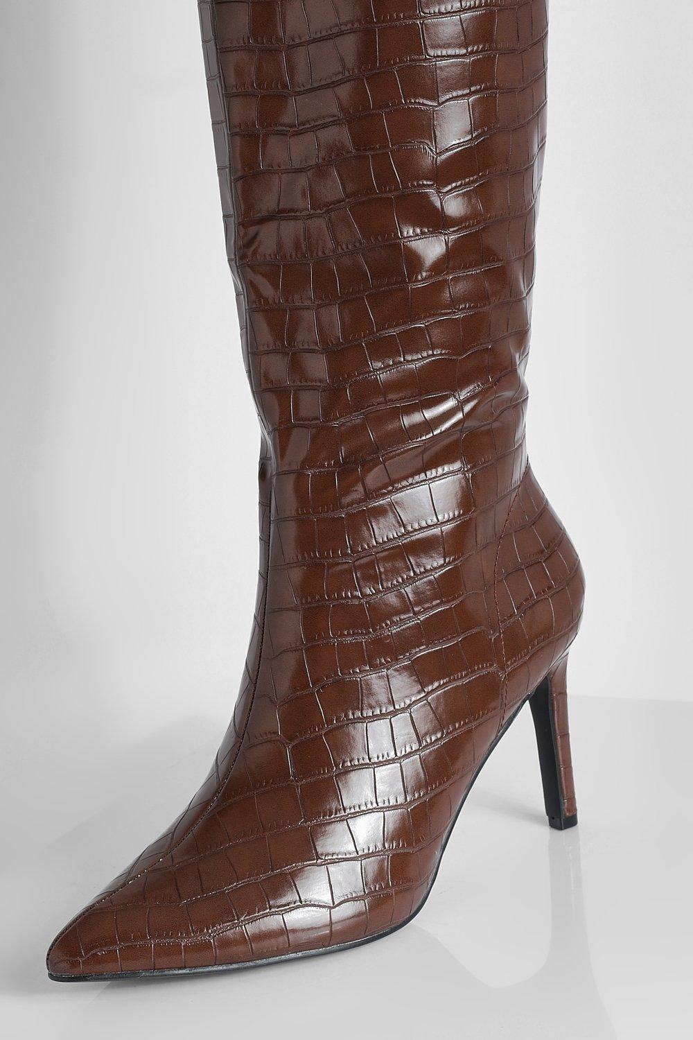 Chocolate best sale croc boots