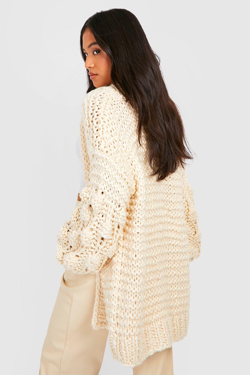 Bubble hot sale knit cardigan