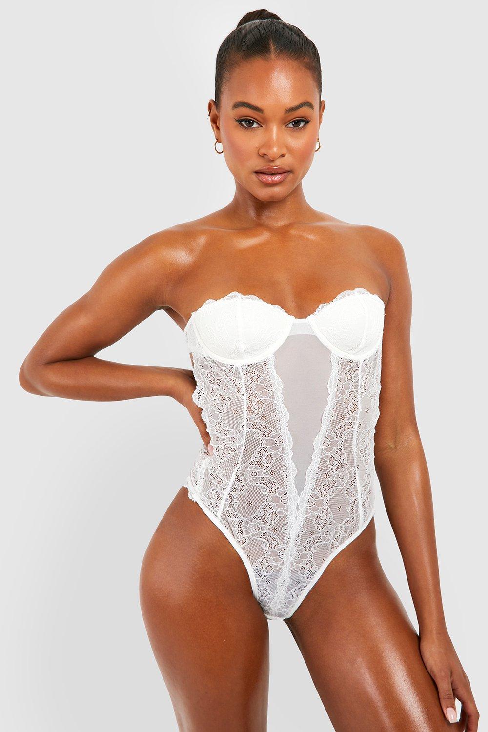 Women's Tall Corset Bodysuit