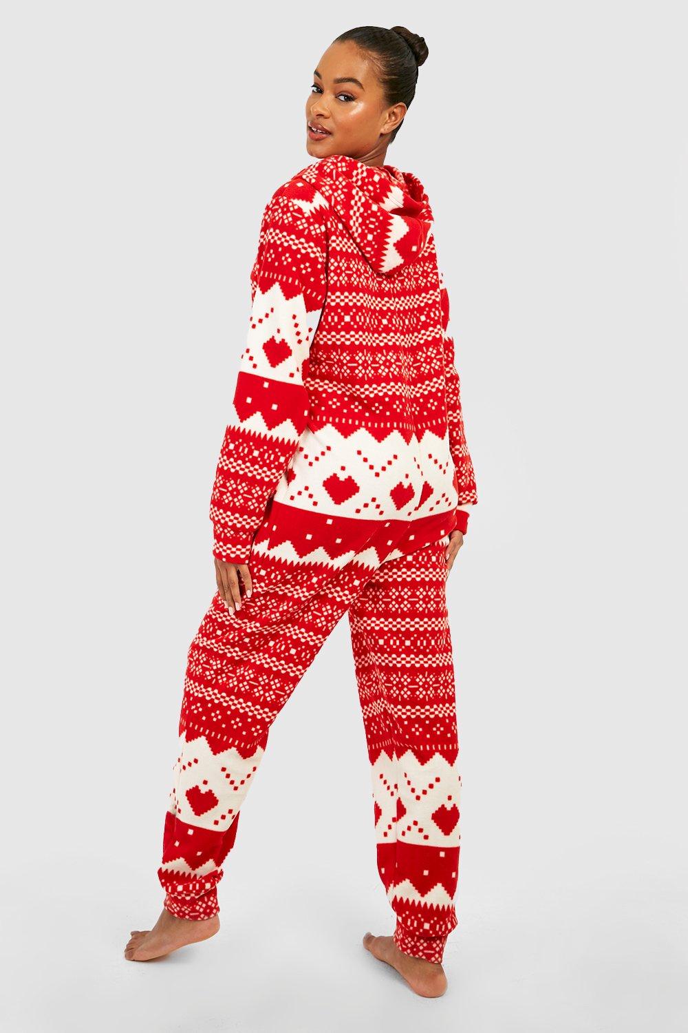 Tall Fairisle Novelty Onesie boohoo