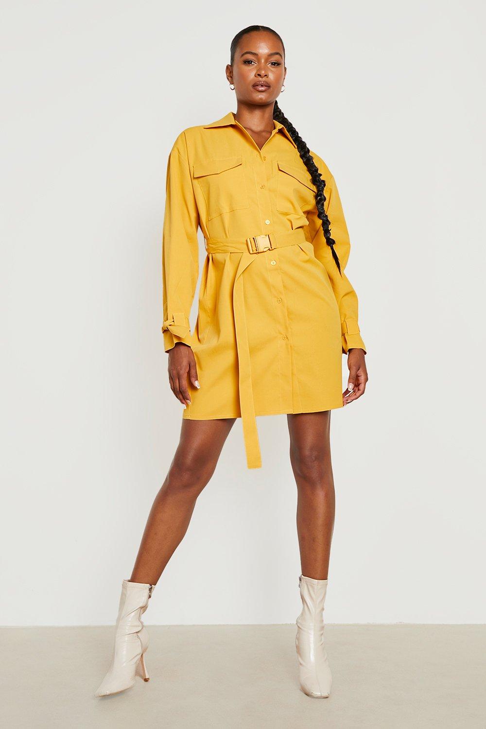 Cargo shop utility dress