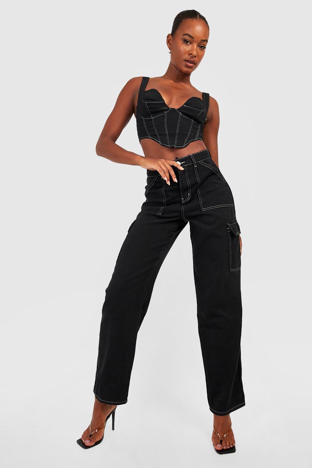 BDG Urban Outfitters Contrast Cargo Jeans