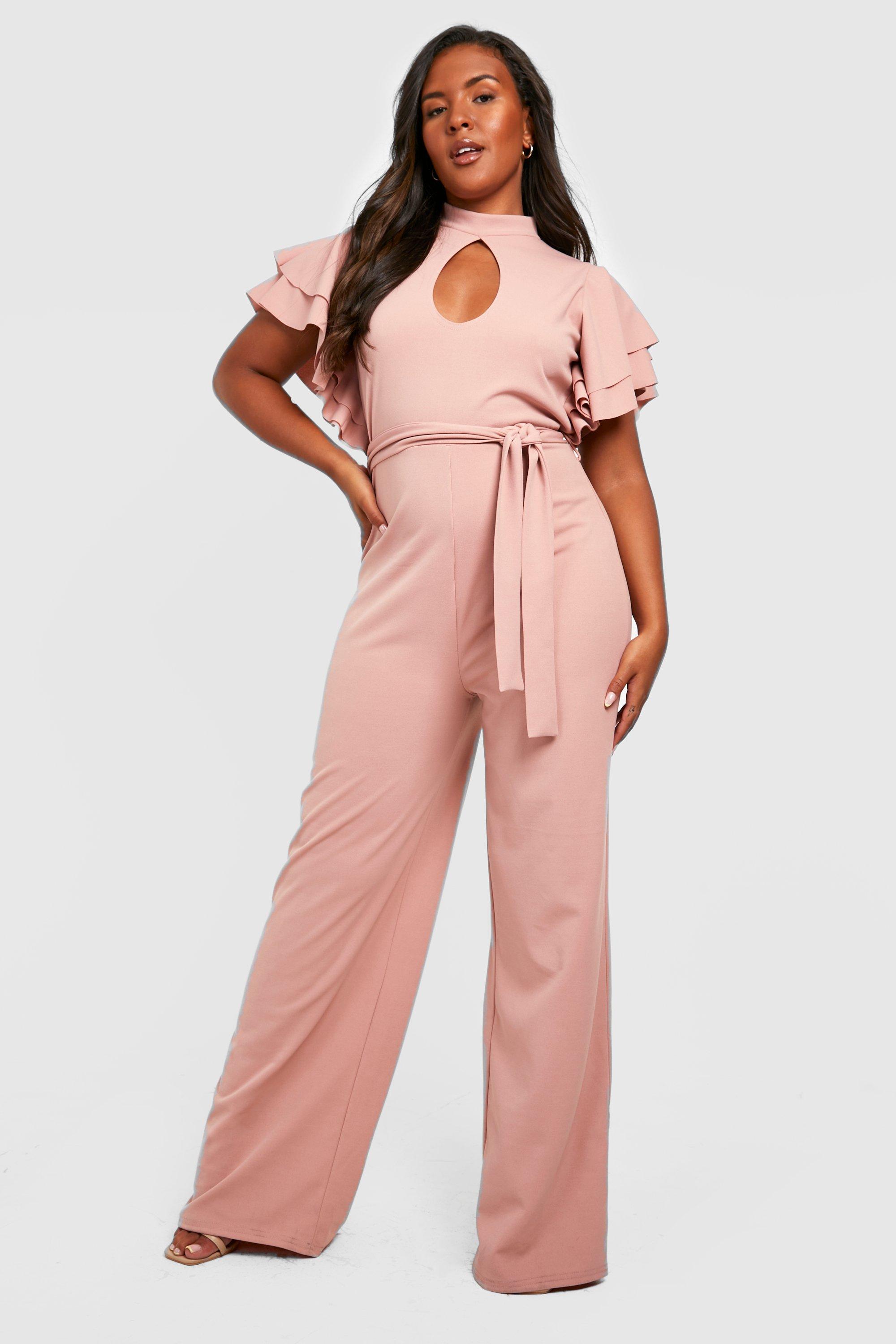 Blush plus size store jumpsuit