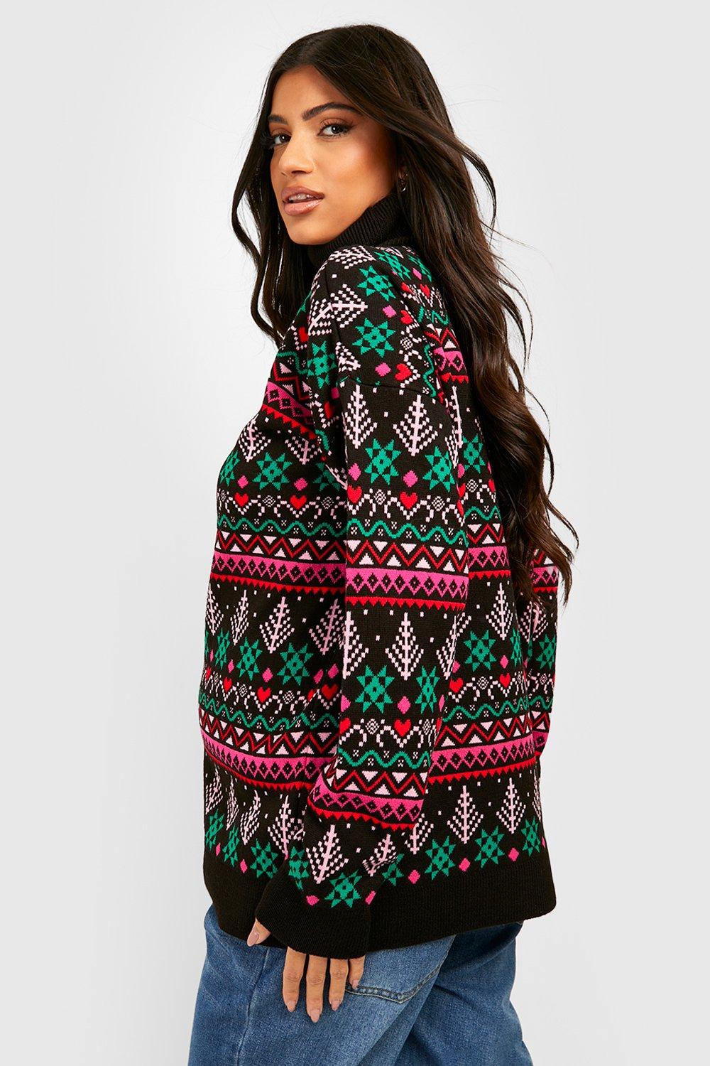 Plus size maternity christmas sweater best sale