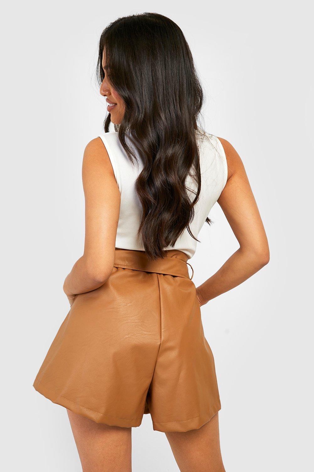 Tan paper bag on sale shorts