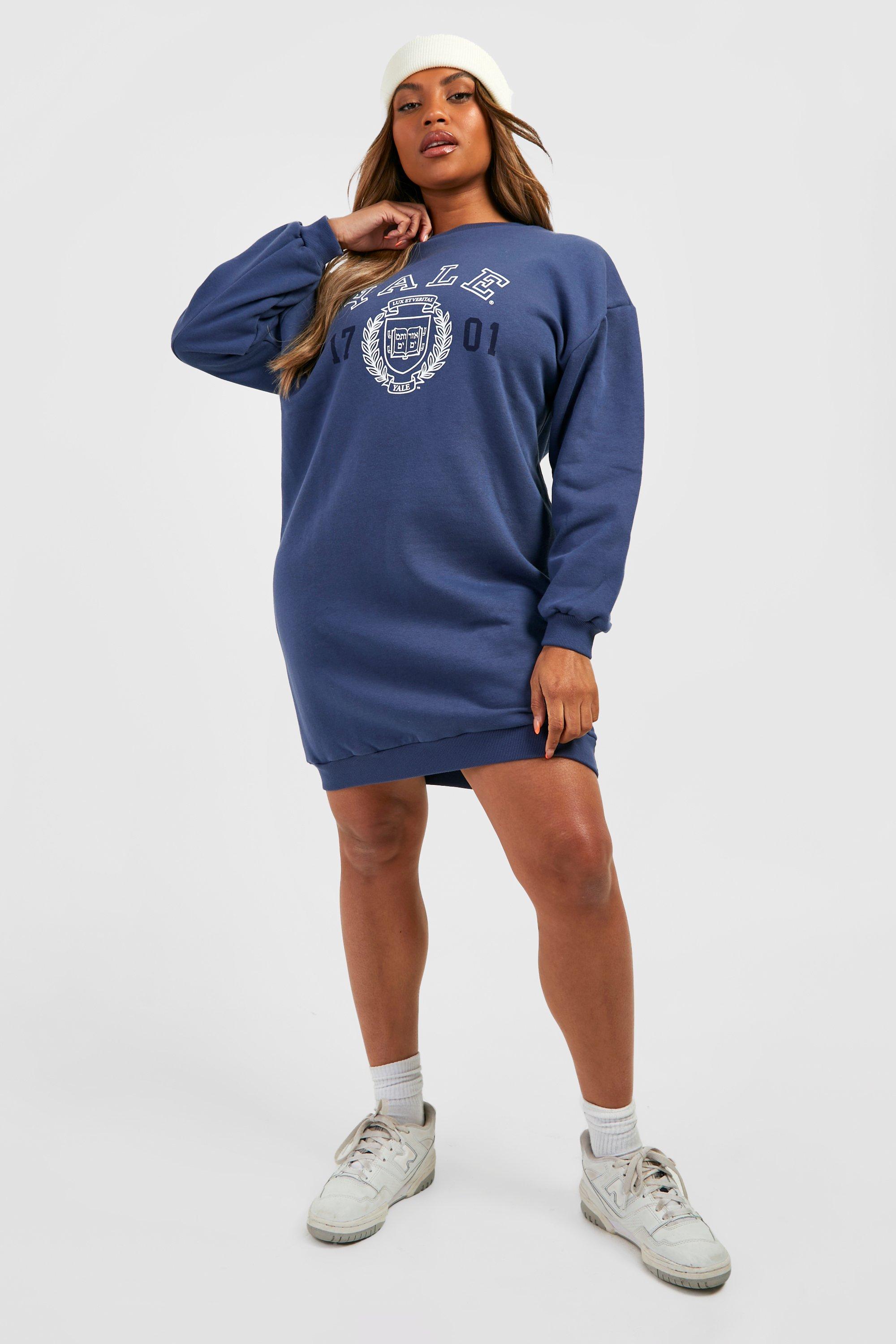 Plus Yale Licensed Sweat Dress