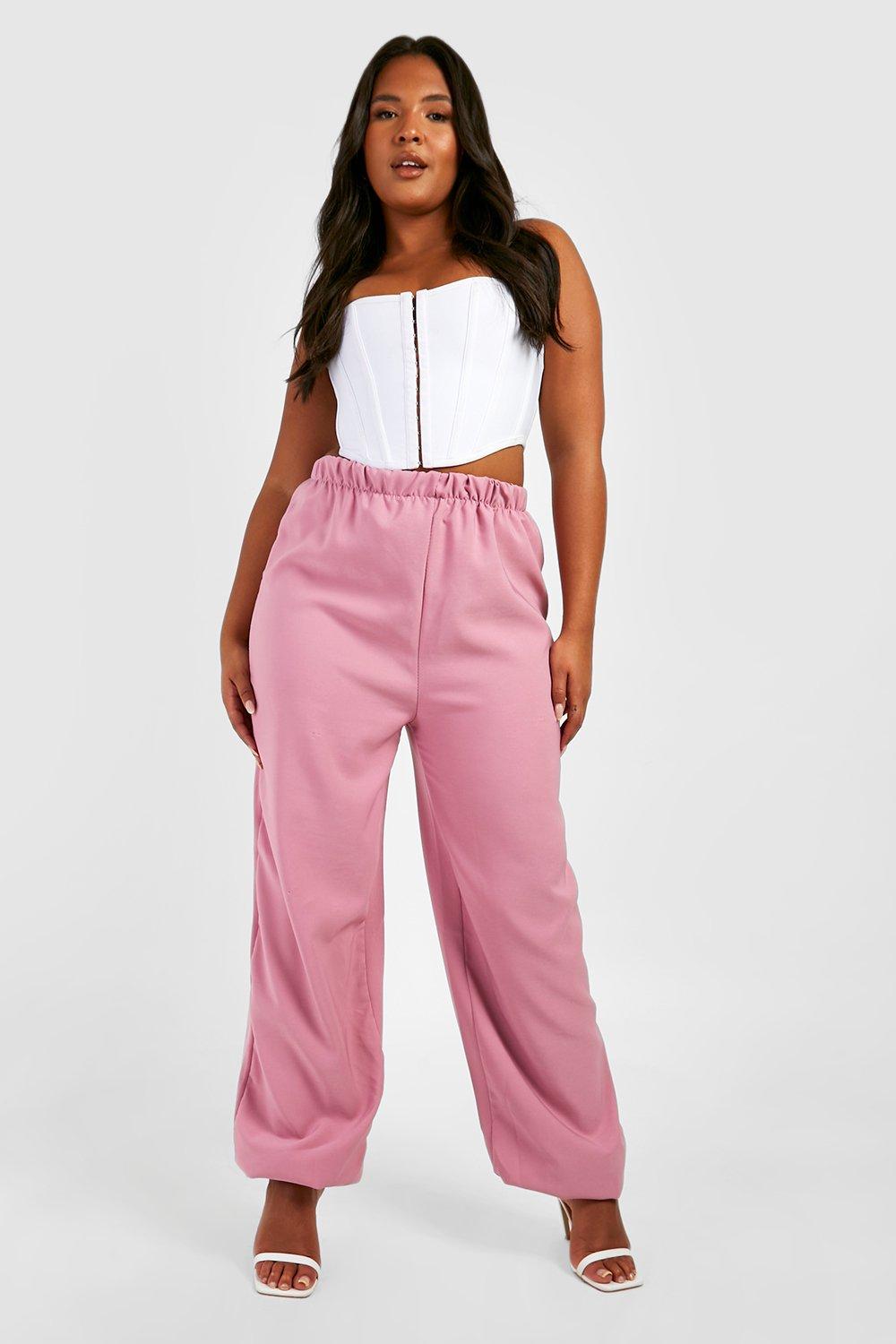 Pink Sweat Joggers (PLUS SIZE)