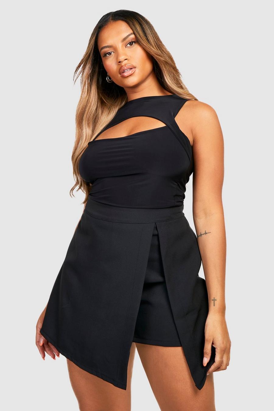 Black Plus - Plisserad kjol image number 1