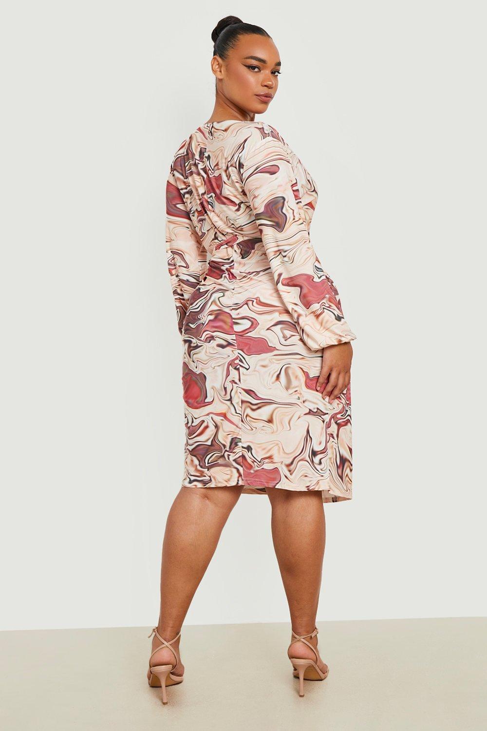 Best wrap dress hot sale for plus size