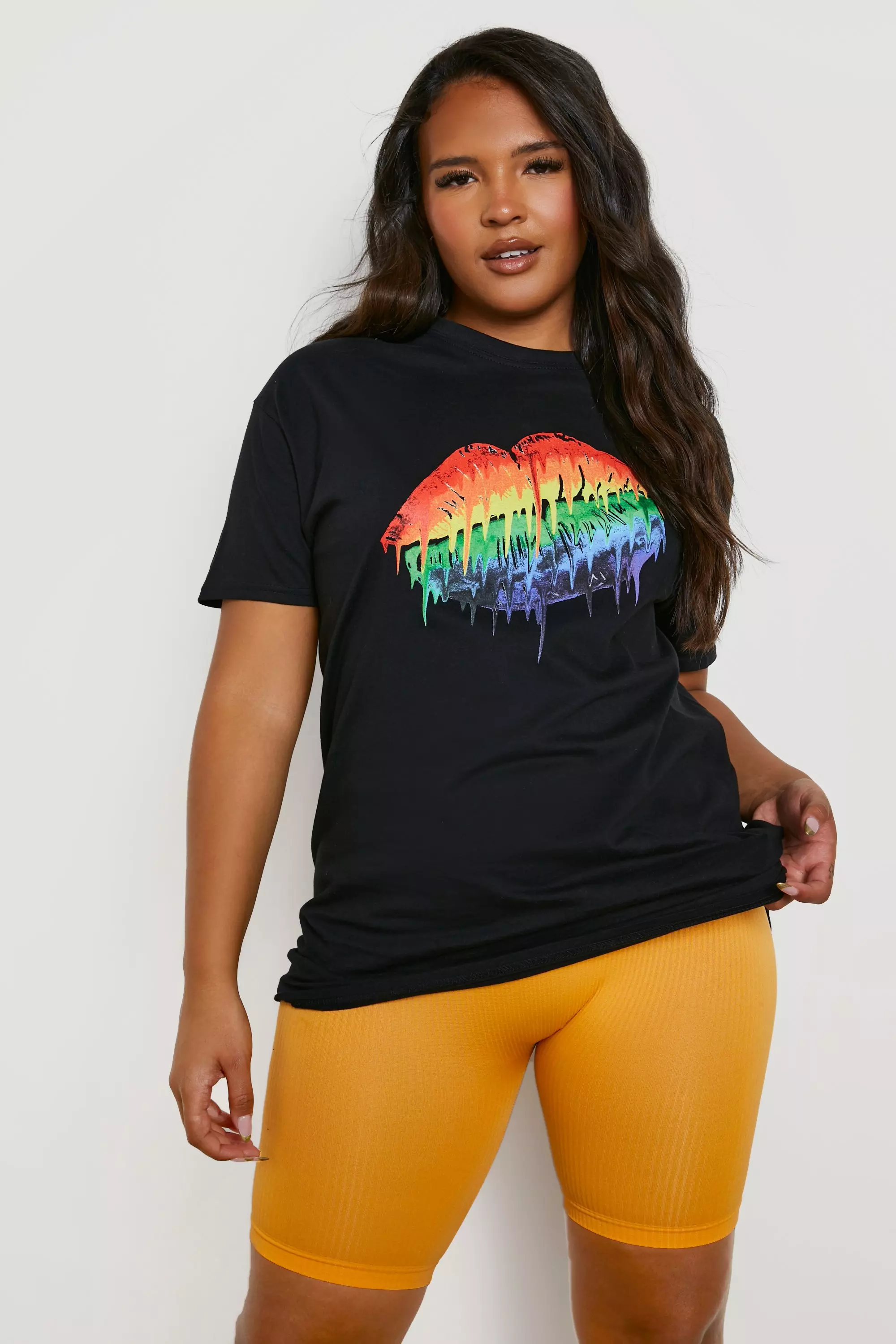 Boohoo rainbow top store