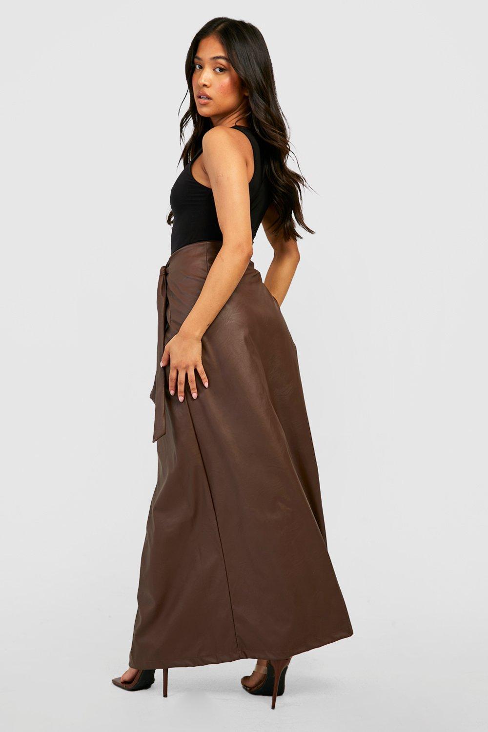 Maxi wrap shop over skirt