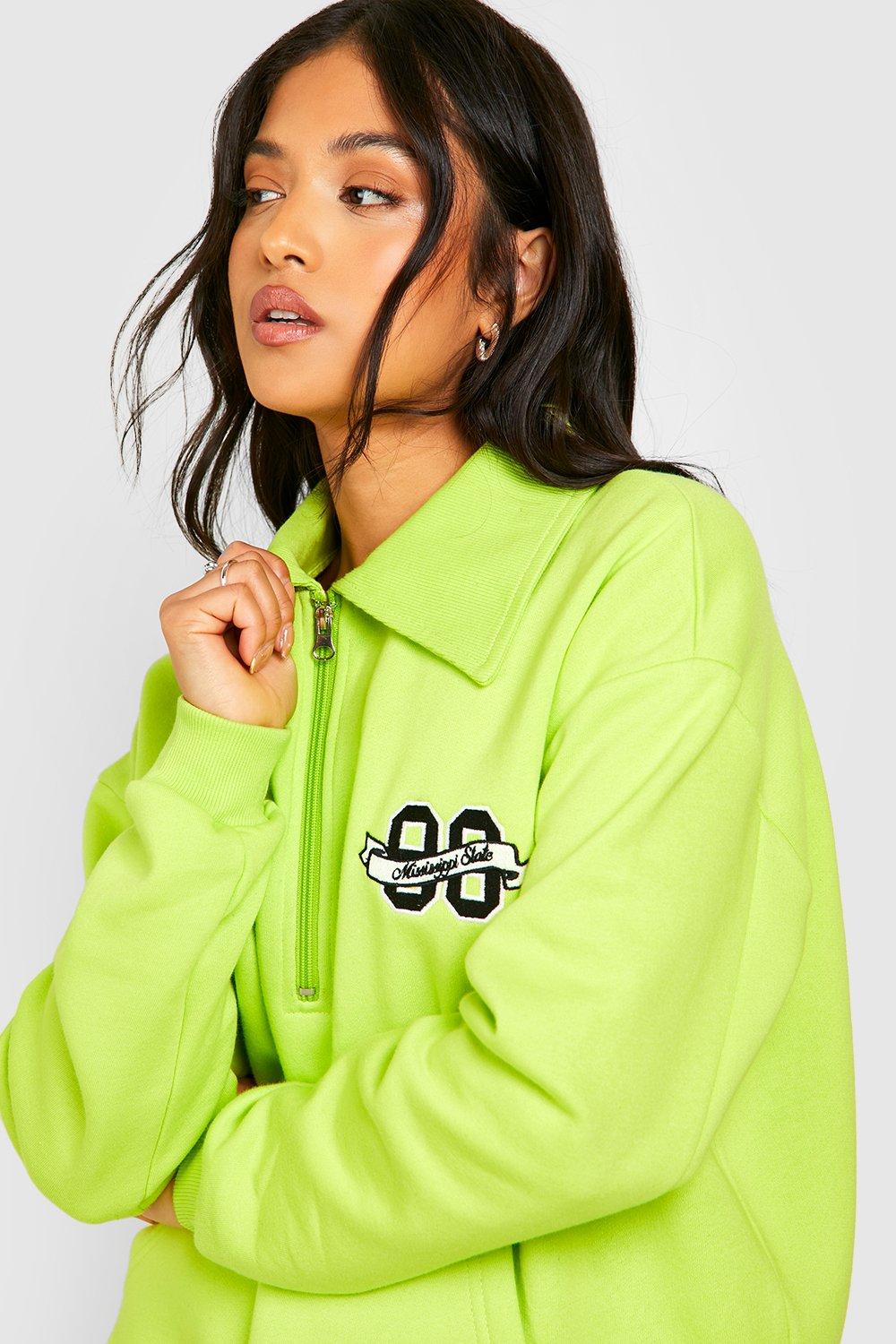 Petite discount embroidered sweatshirts