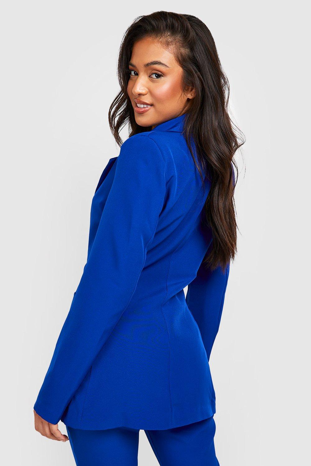 Petite Single Breasted Tailored Blazer