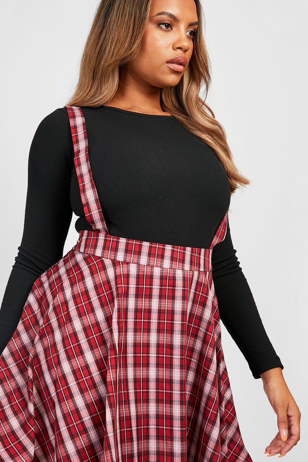 Plus Flannel Dress |