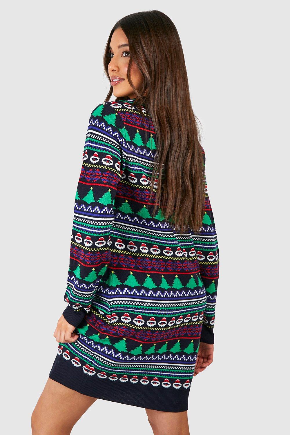 Oversized christmas jumper dress online