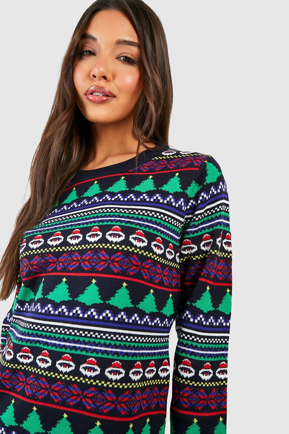 Boohoo christmas jumper outlet dress