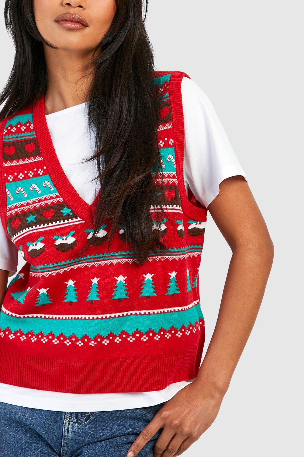 Womens christmas tank clearance top