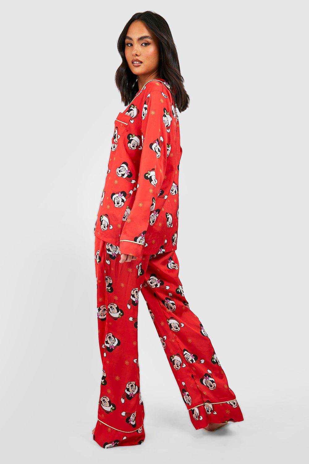 Mickey mouse satin pajamas hot sale