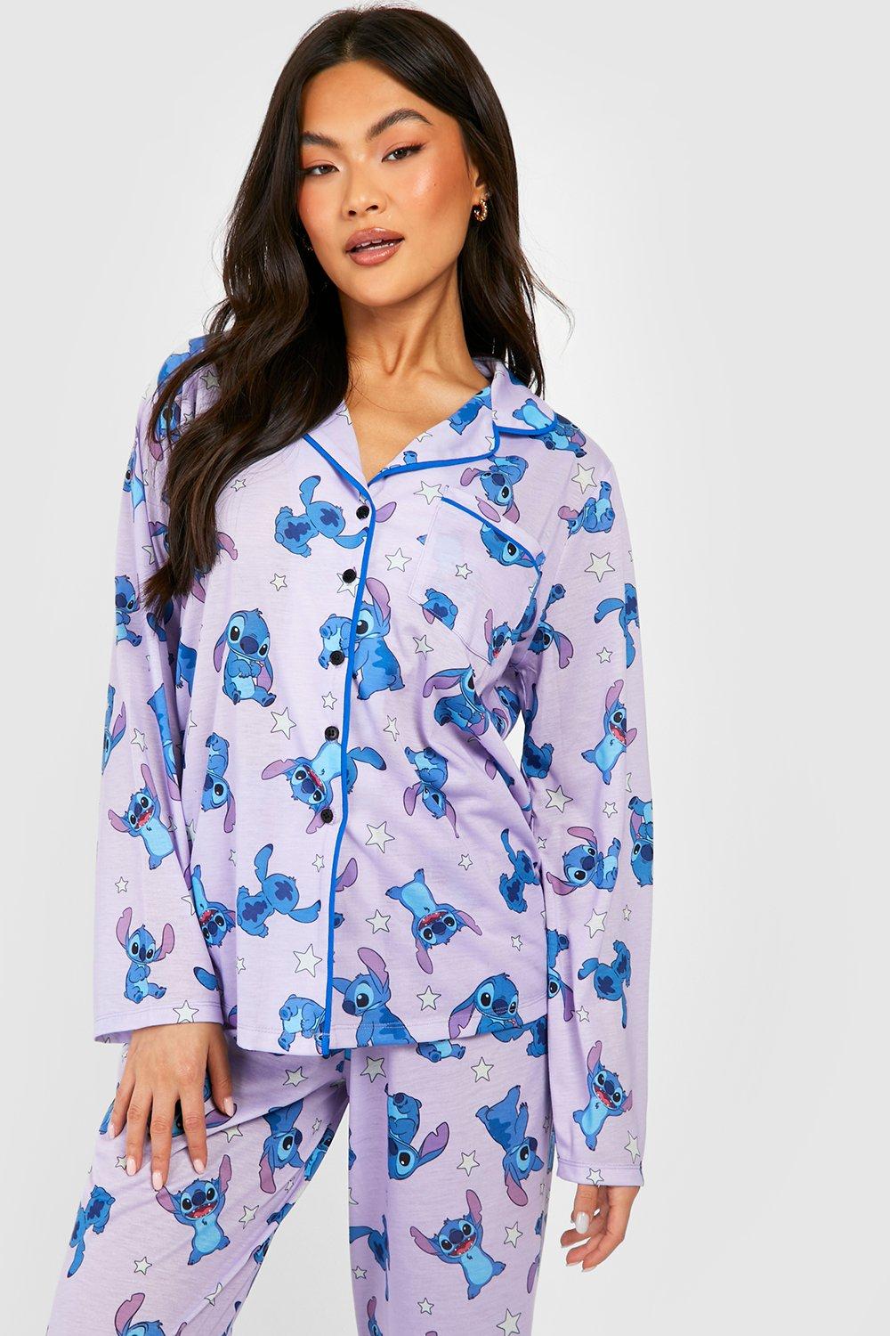 Pyjama à manches longues Disney femme Minnie PJ vêtements de nuit