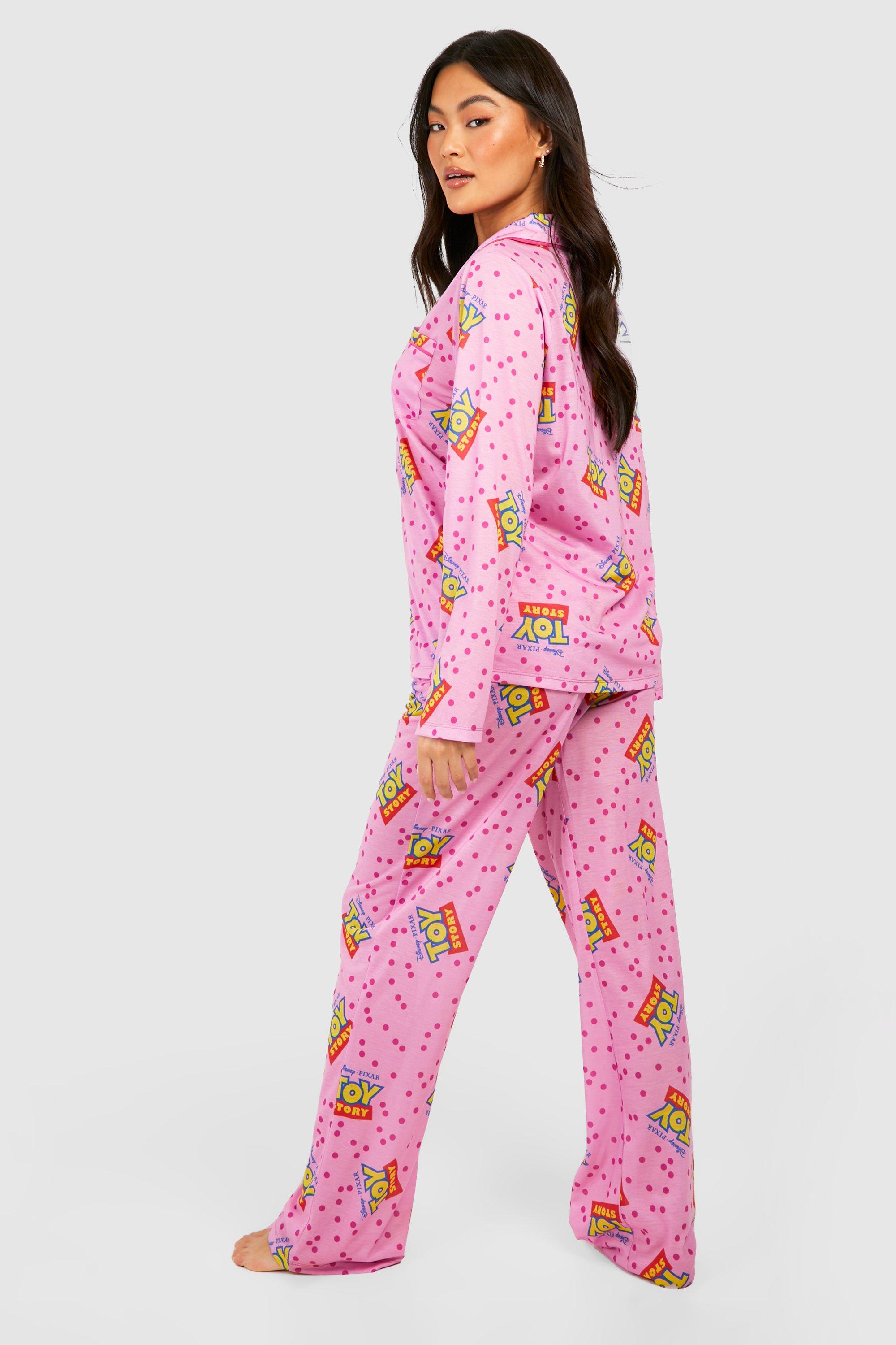 Disney button up online pajamas