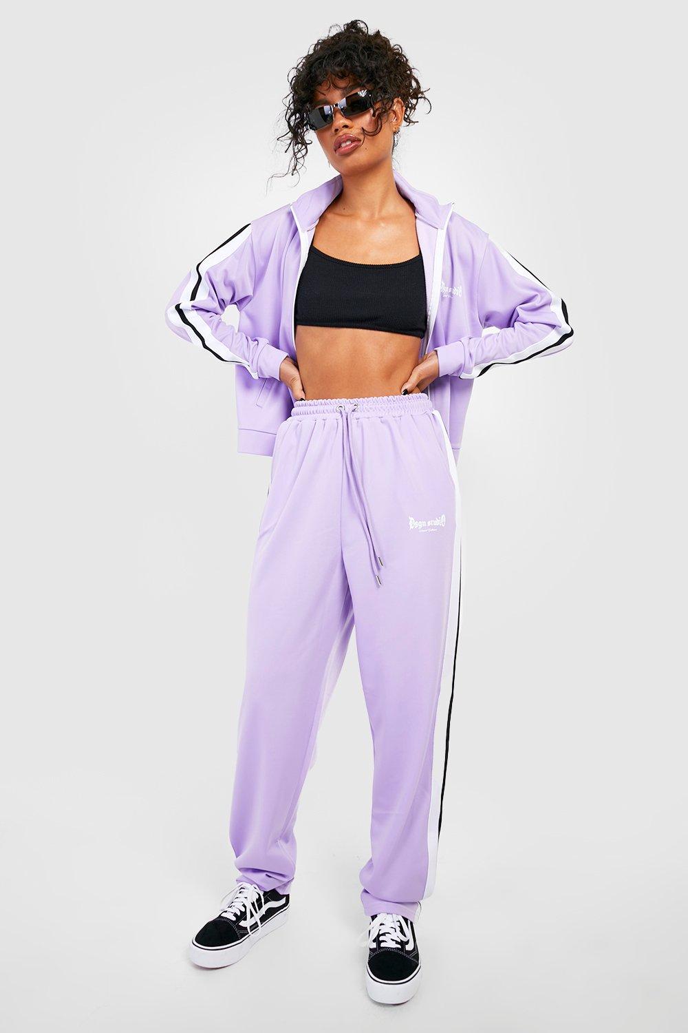 tape tracksuit womens