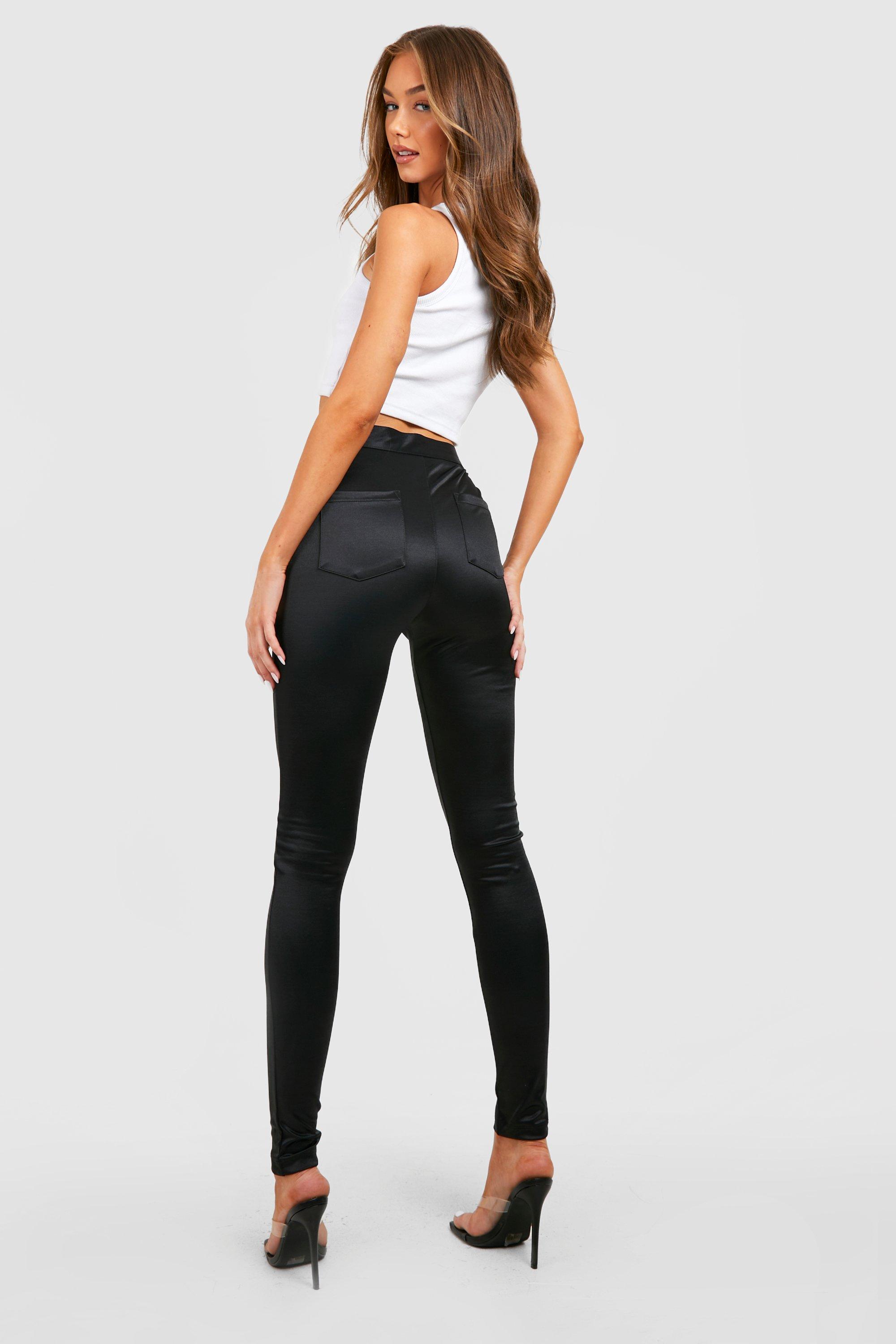 Women's High Waisted Shaping Disco Jeggings