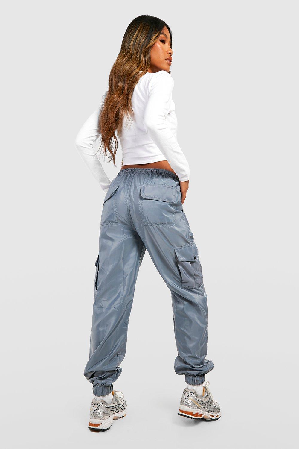 Sugar Girls Loaded Cargo Pants in Grey