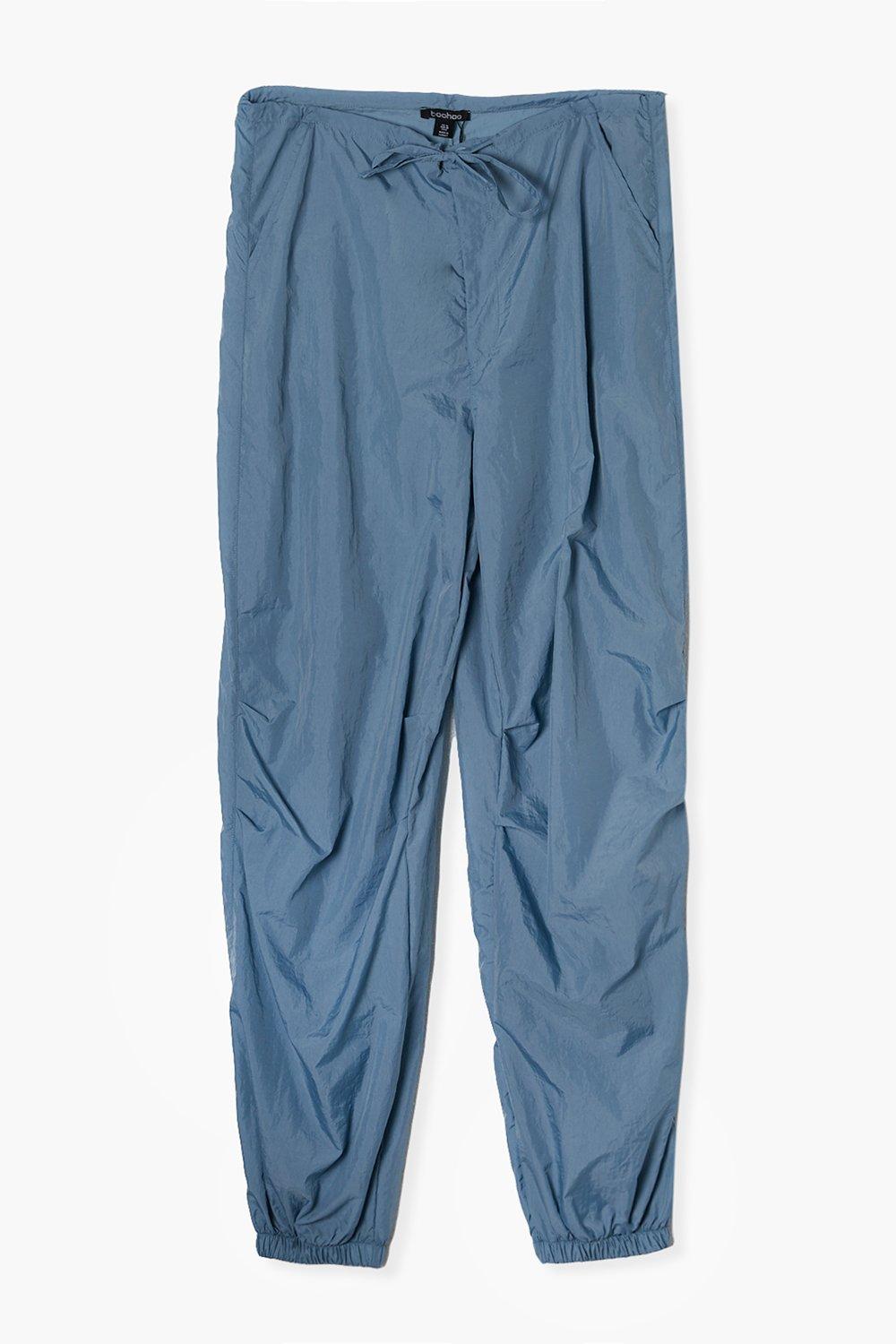 Women's Drawcord Extreme Wide Leg Parachute Pants