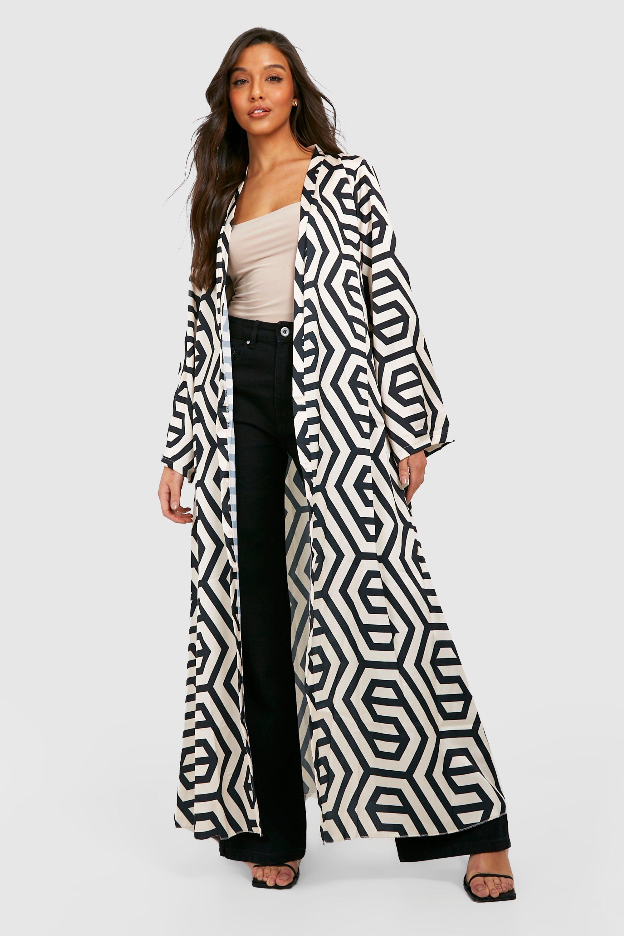 maxi kimono jacket