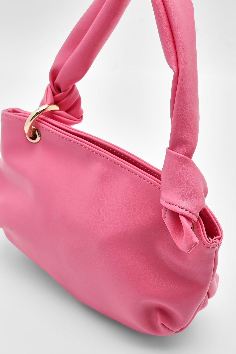 Knot Handle Mini Grab Bag boohoo USA