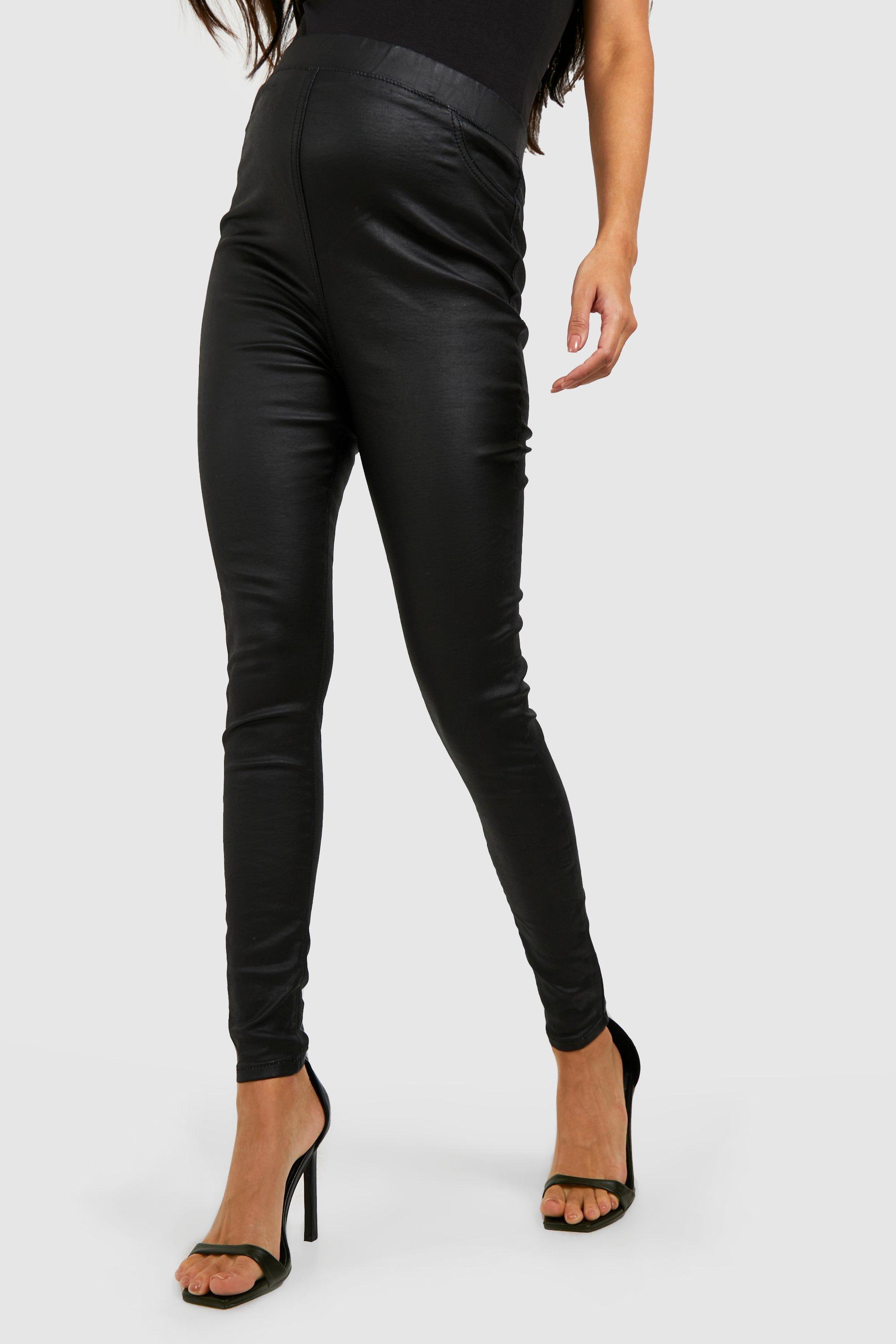 Maternity coated leggings hotsell