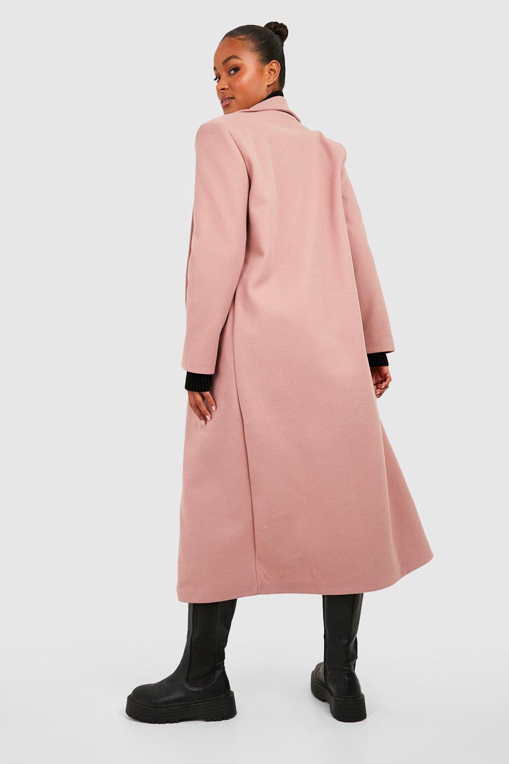 coat, oversized coat, wool coat, long coat, wide-leg pants, high