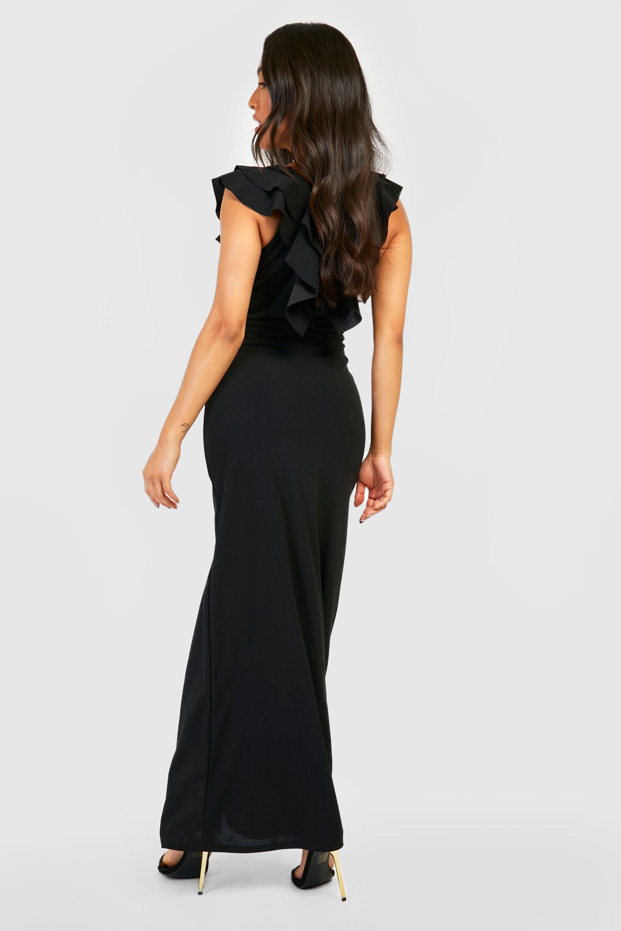 Petite fishtail maxi store dress