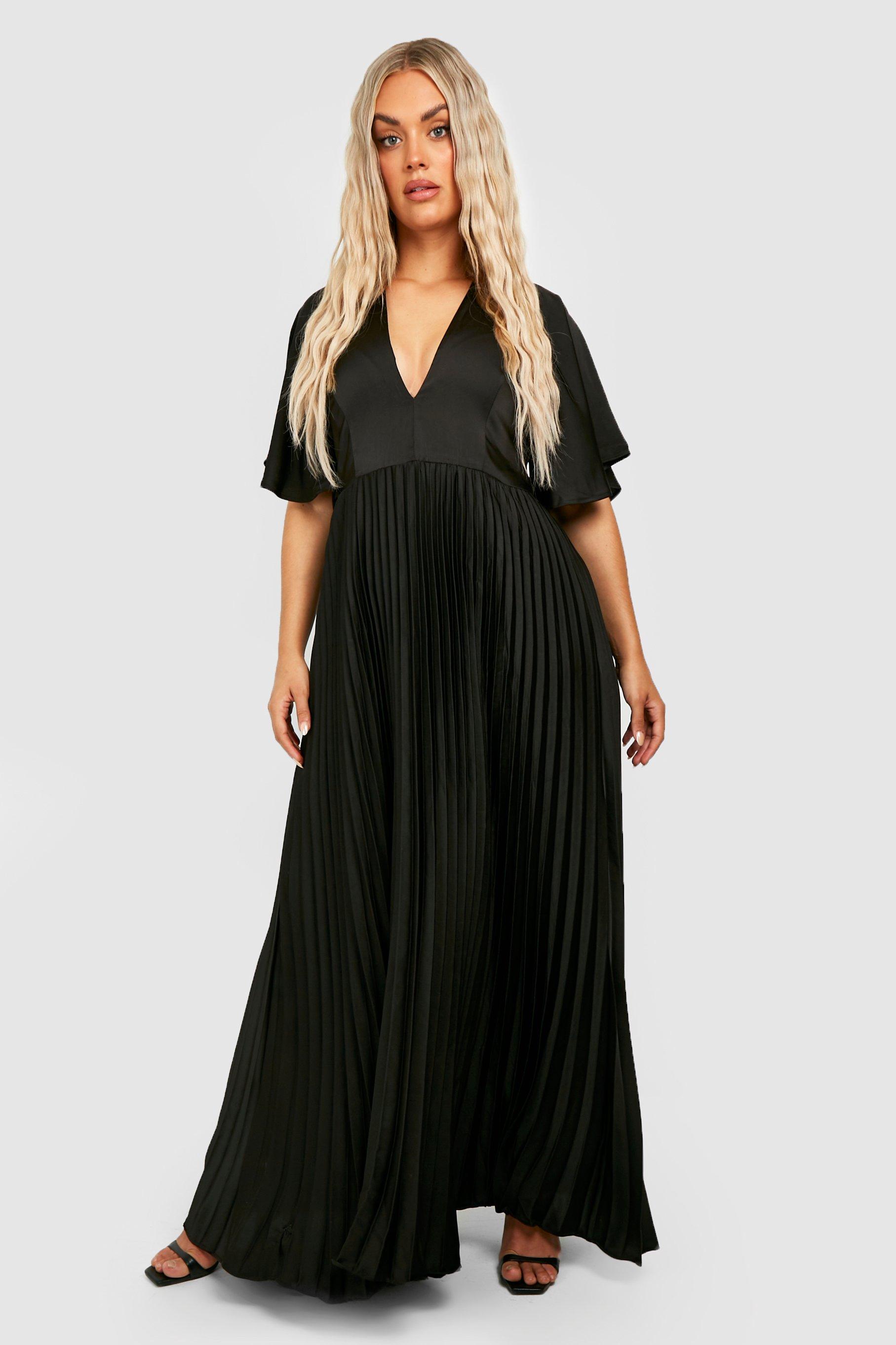 Long black hotsell casual maxi dress