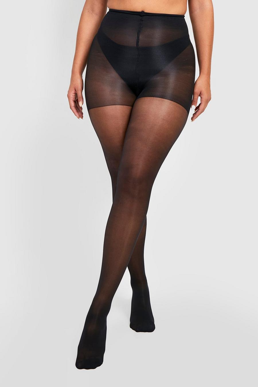 Tights Plus Size Black for Women, Soft and Durable Solid Pantyhose From XL  to 5XL -  Canada