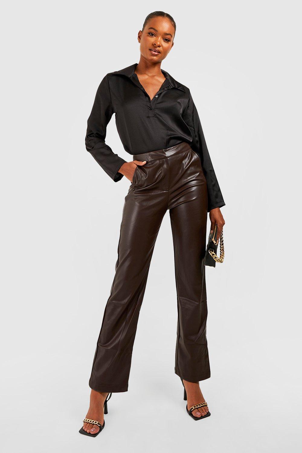 Tall Half Button Relaxed Satin Shirt | boohoo USA