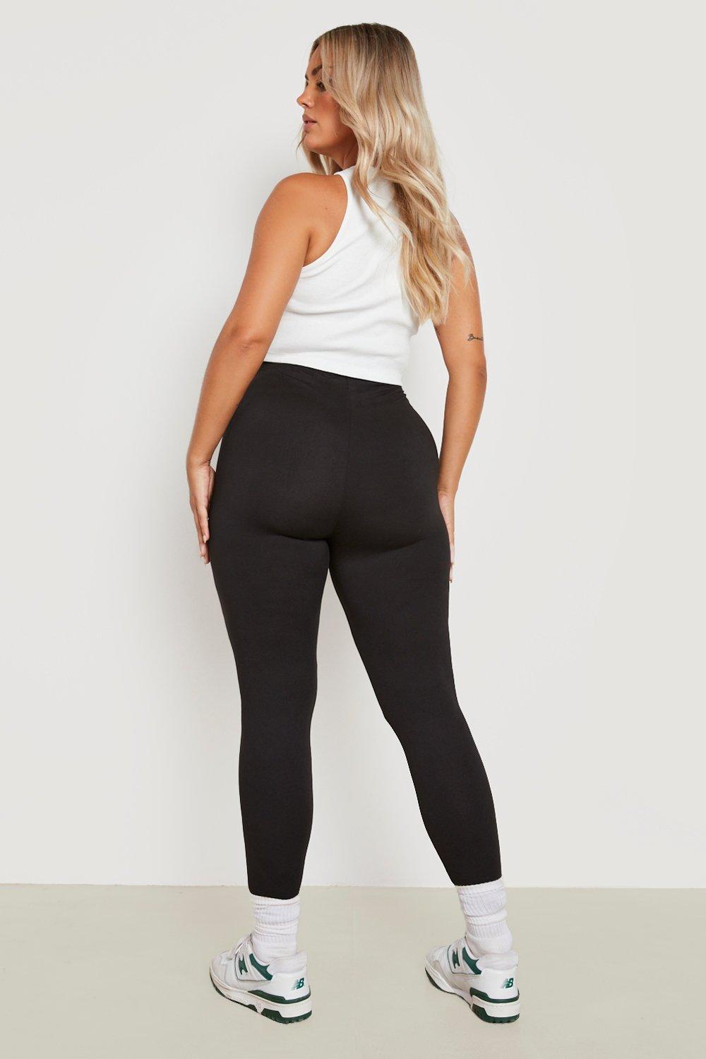 Calça Legging Básica Plus Size (Chumbo), Ref: KP3074-F