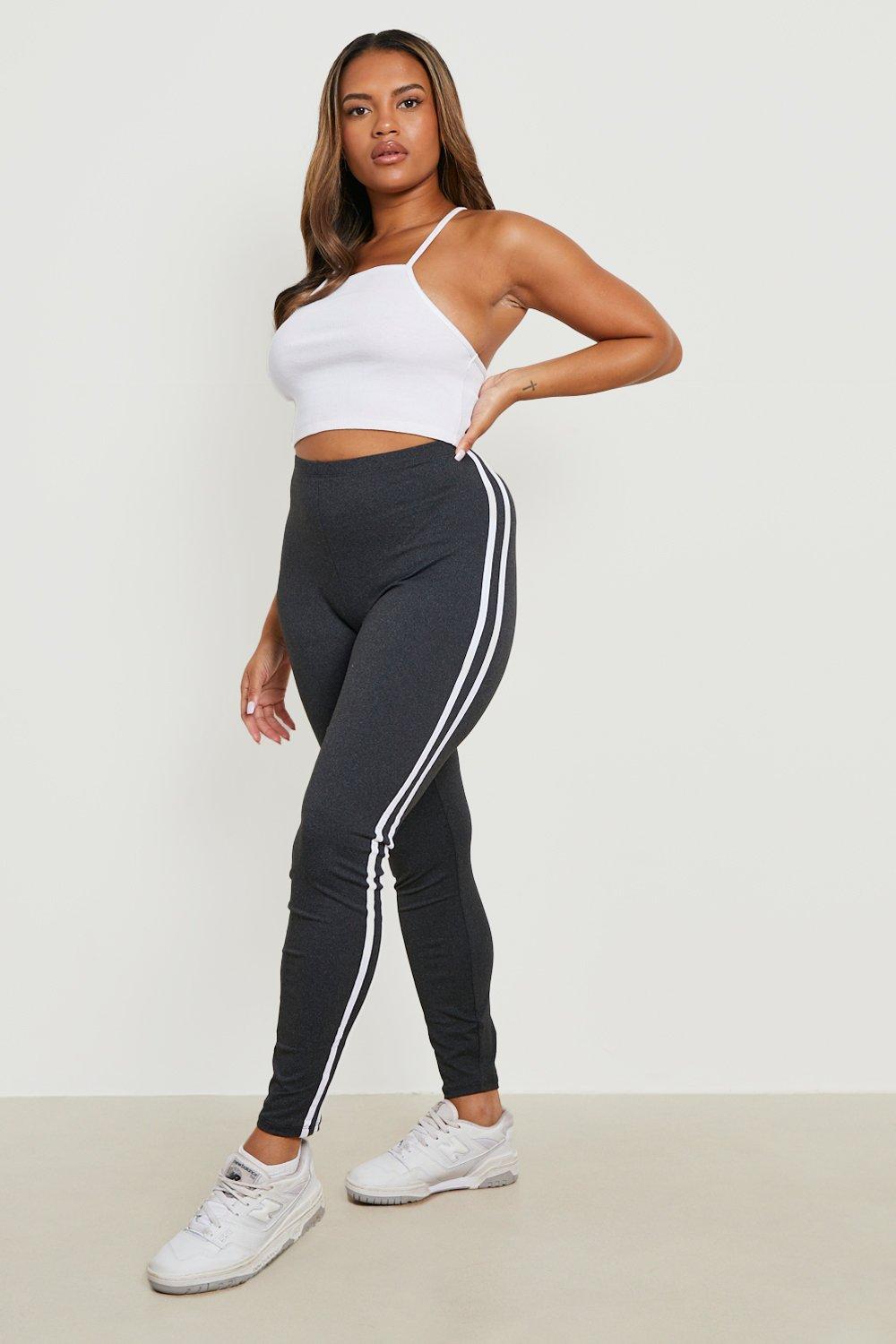 boohoo striped leggings