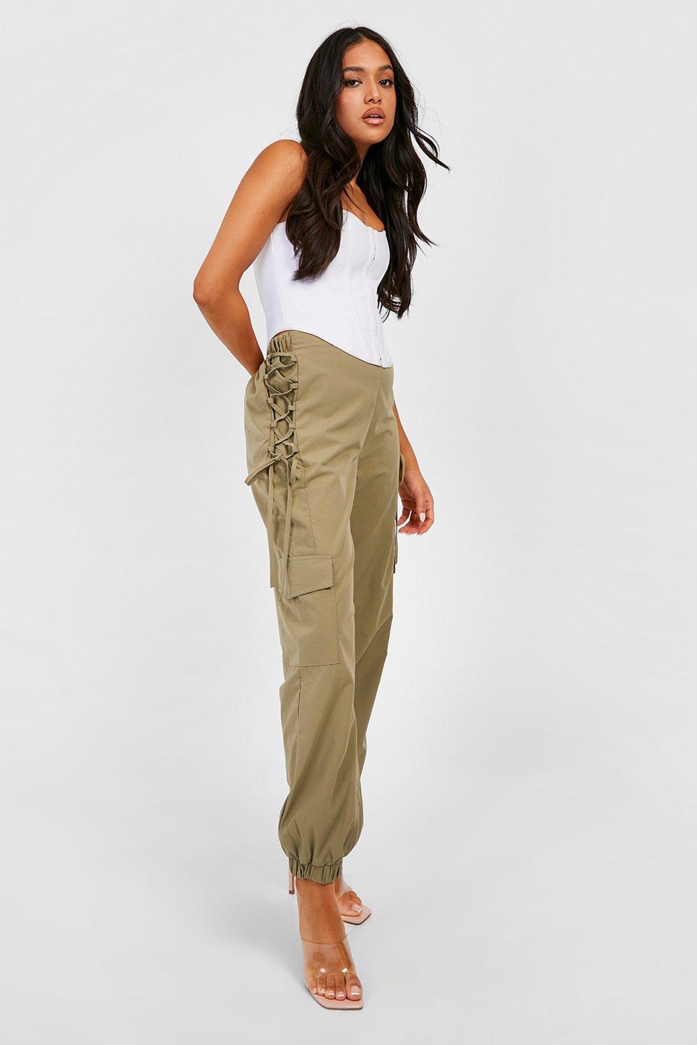 ladies petite cargo pants