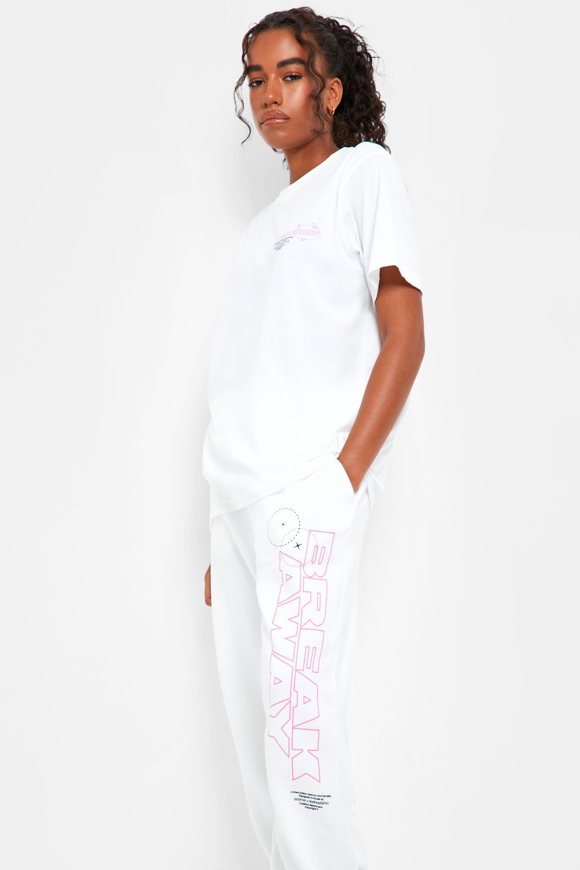 Breakaway Festival Oversized Jogger boohoo IE