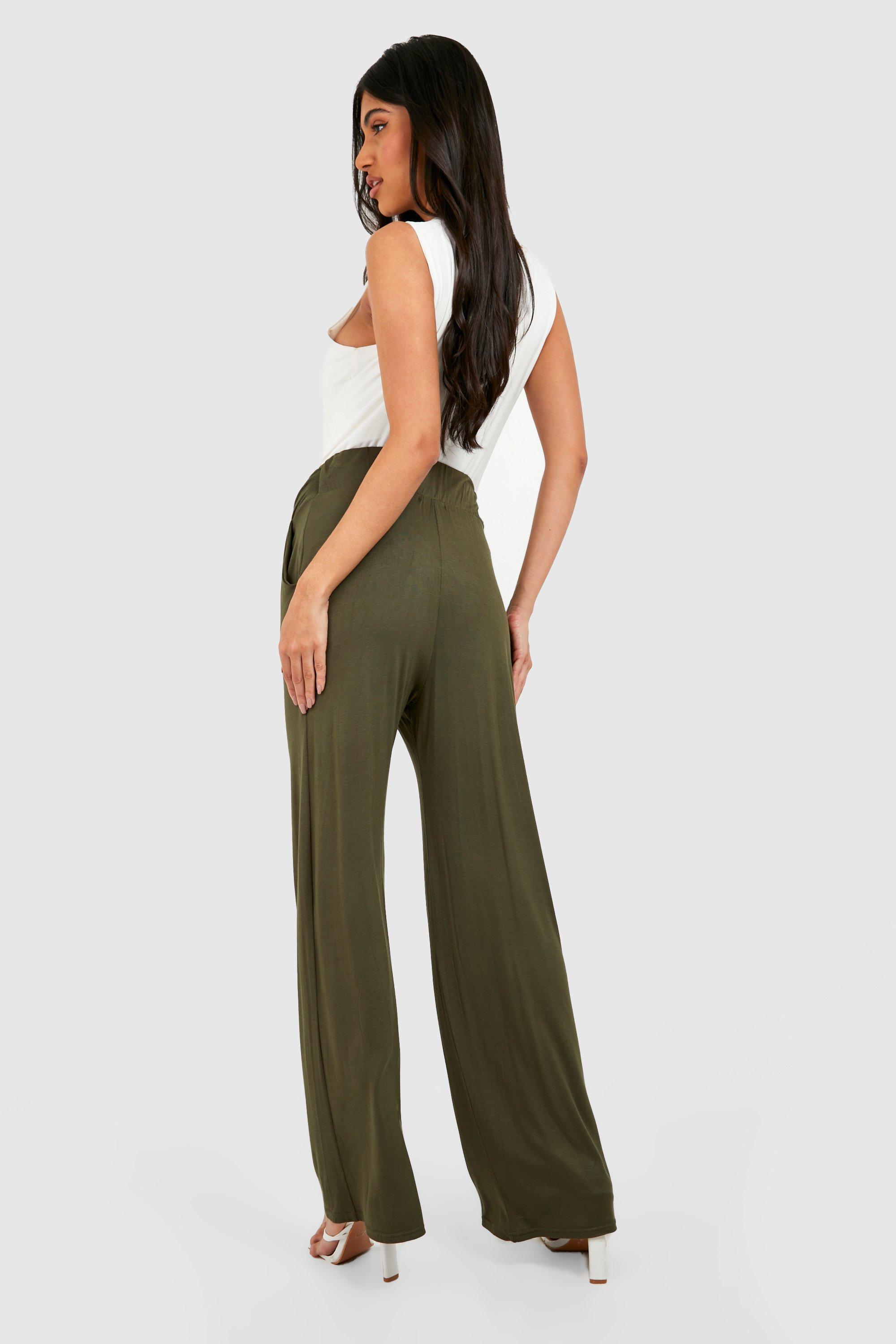 Maternity Under Bump Soft Wide Leg Pants